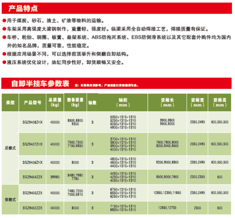 自卸半挂车3